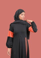 baraqah modest fashion black abaya for women
