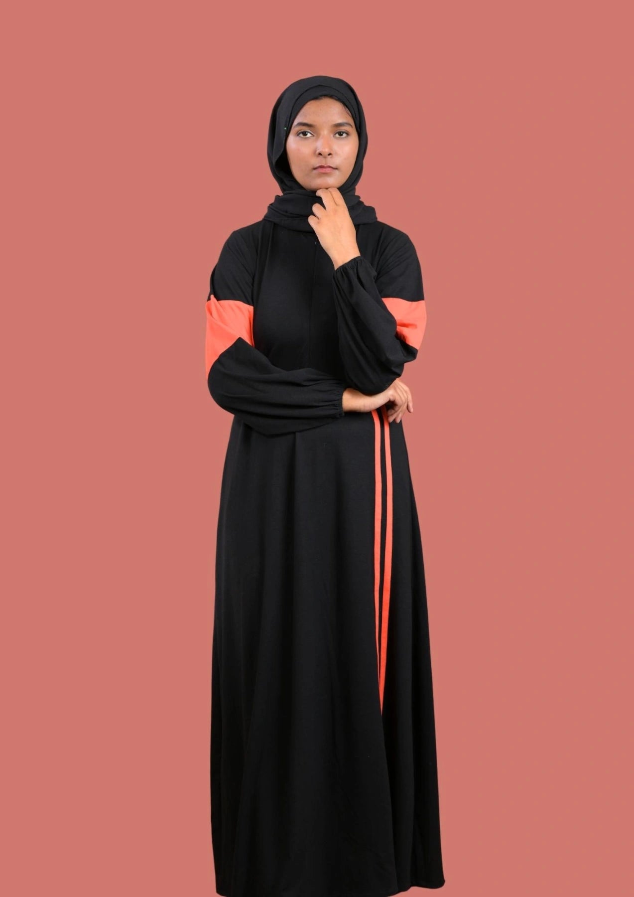 baraqah modest fashion black abaya for women