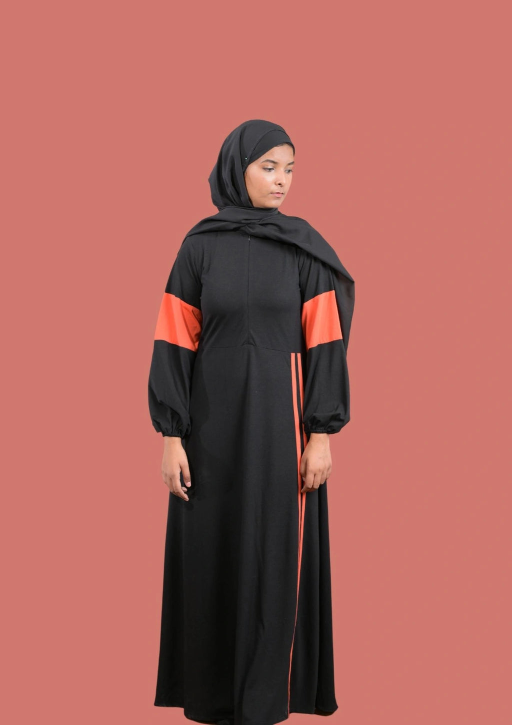 baraqah modest fashion black abaya for women