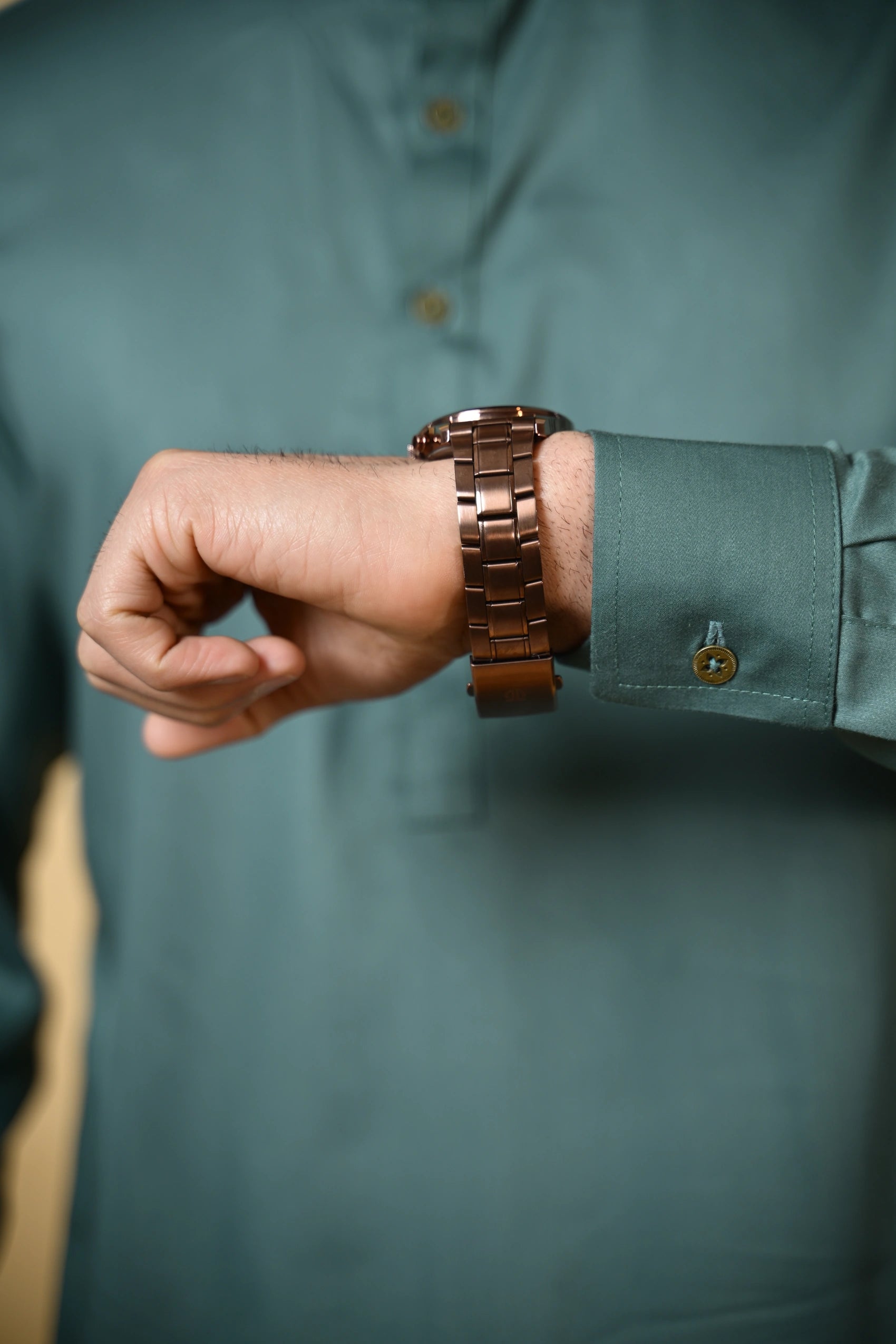Aquamarine Luma Shirt Collar Kameez Shalwar