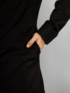black stretch kameez shalwaar for men 