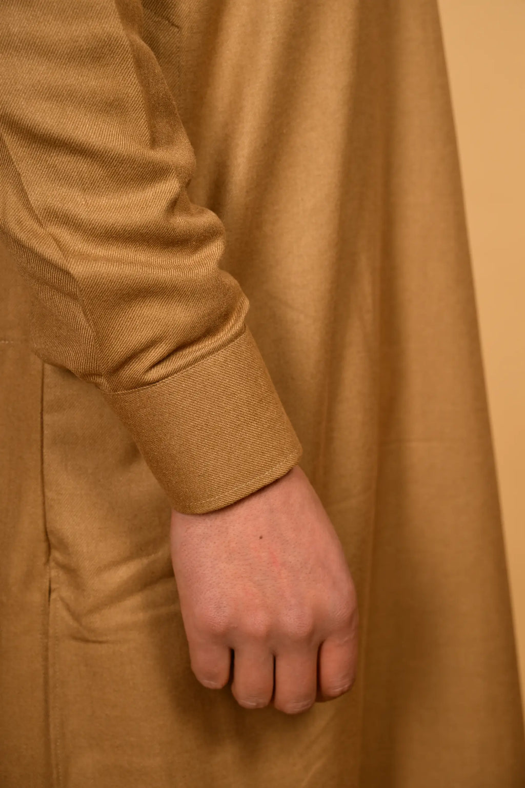 bright beige pathan kameez shalwaar for men 