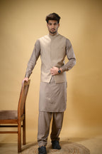 Creme Bandgala Waistcoat