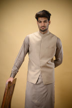 Creme Bandgala Waistcoat