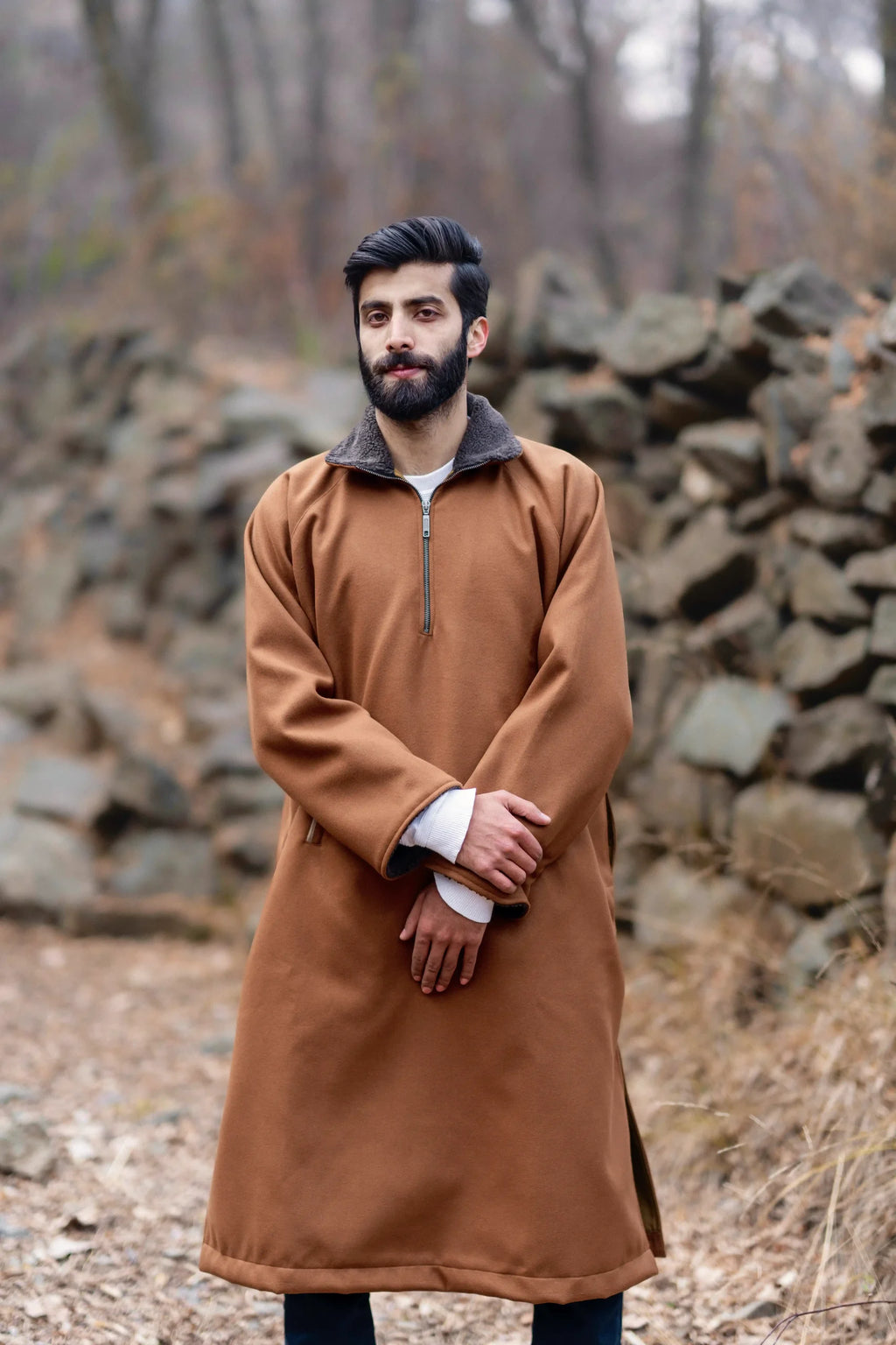 baraqah traditional winter pheran for men 