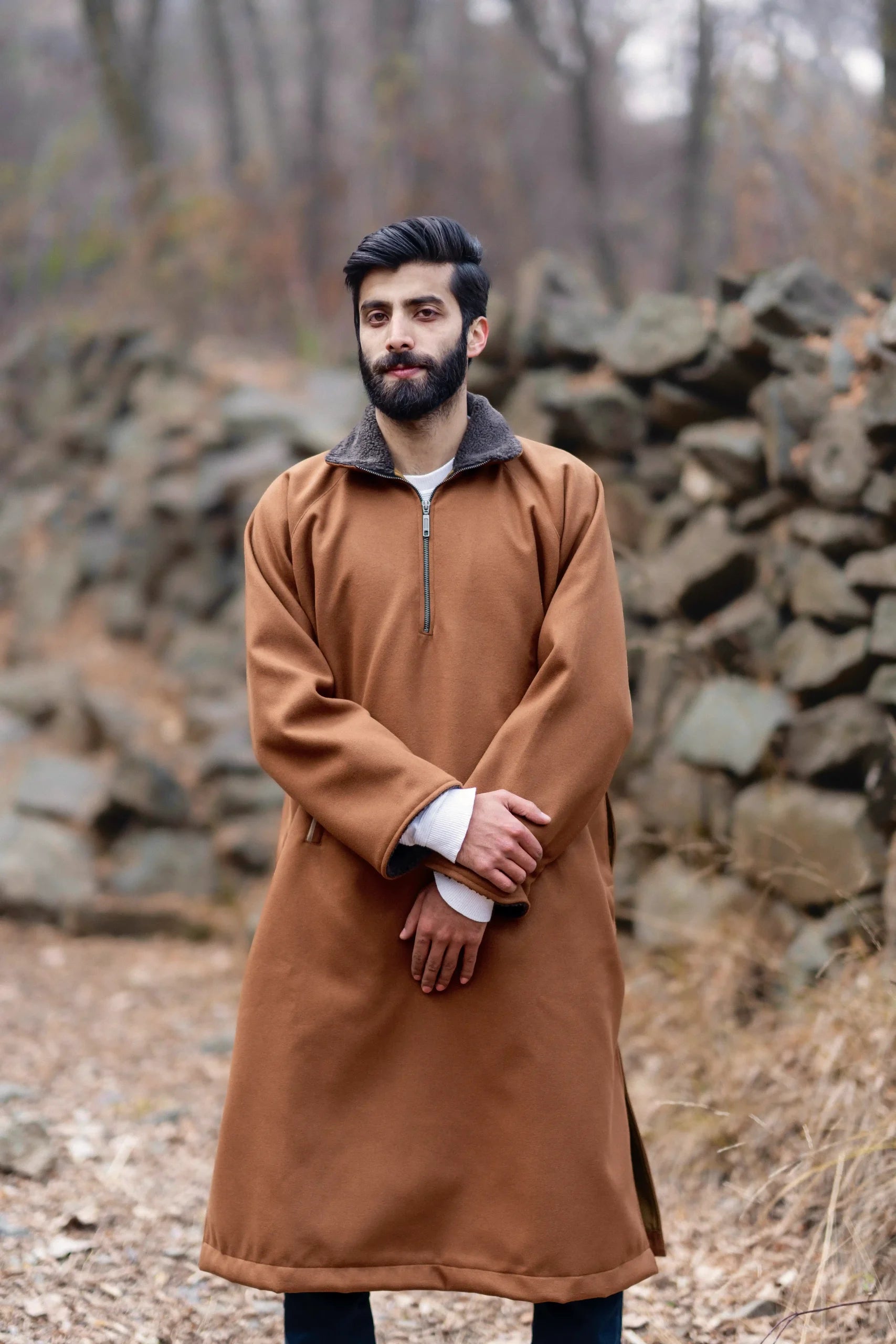 baraqah traditional winter pheran for men 