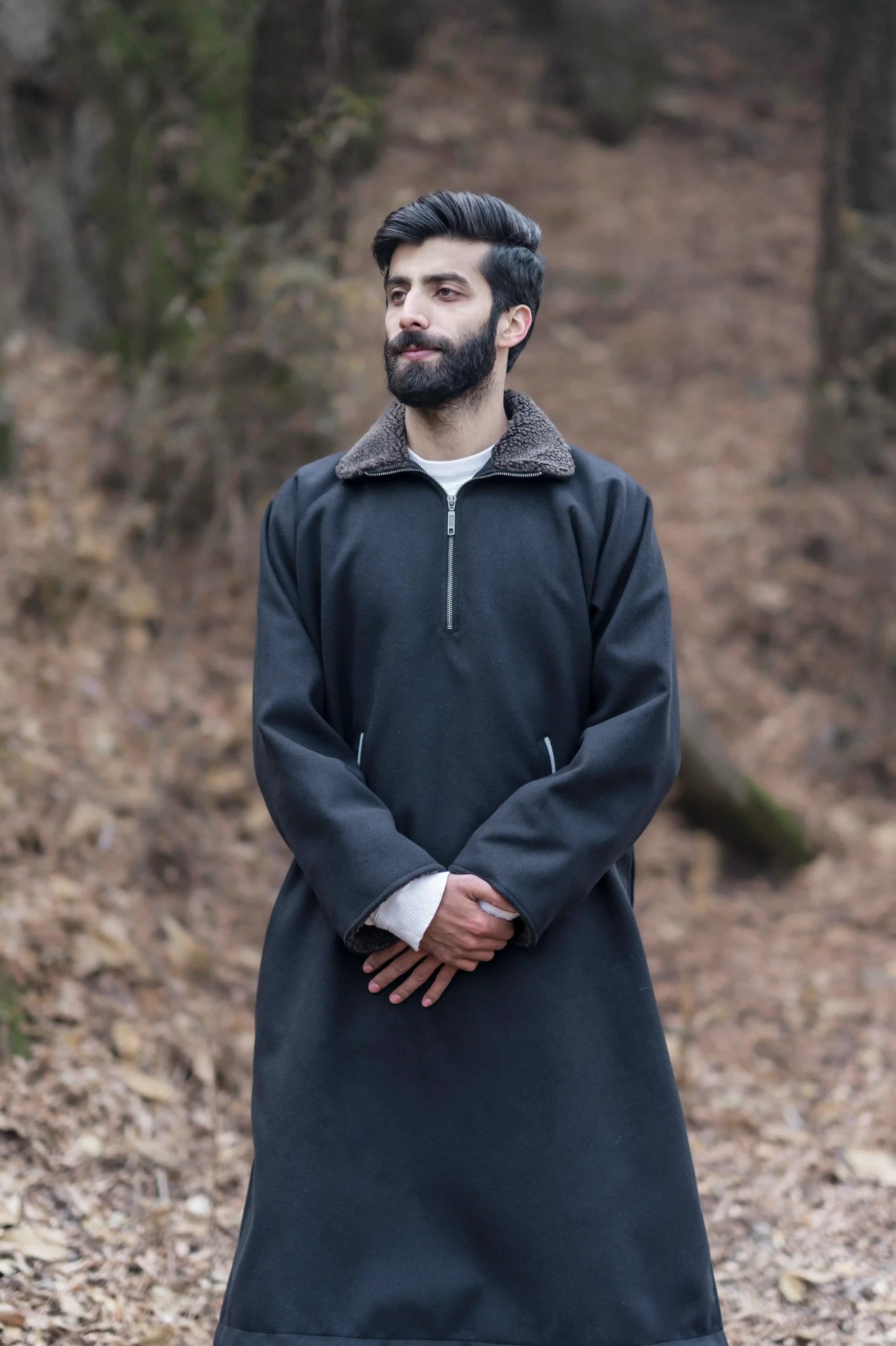 baraqah traditional winter pheran for men 