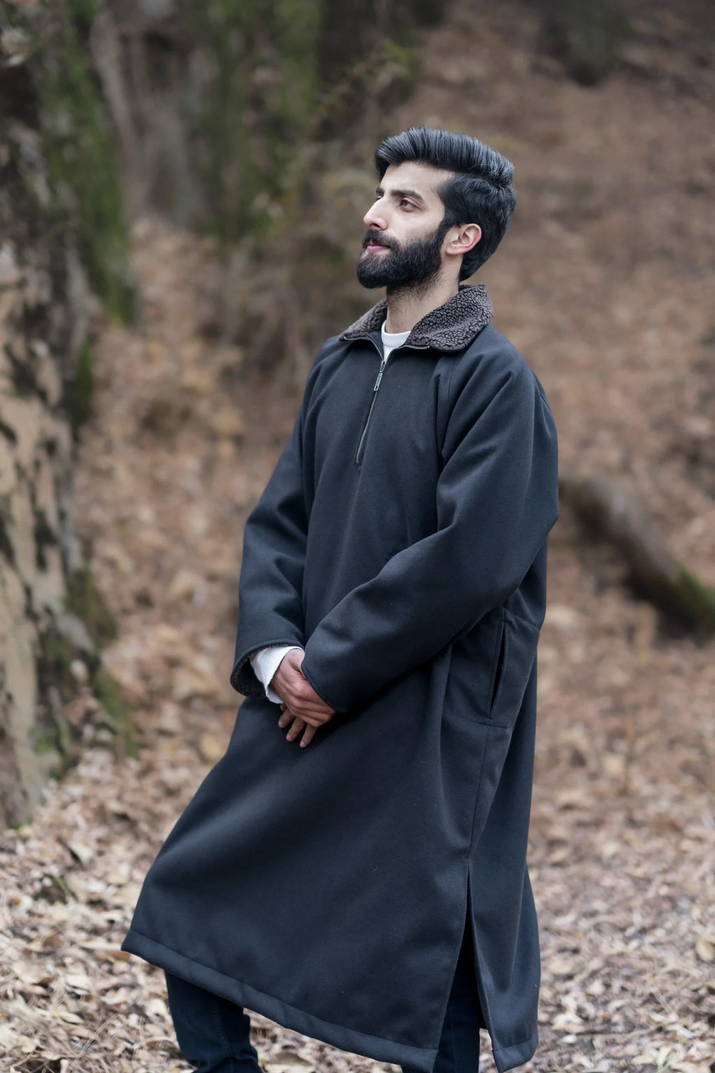 baraqah traditional winter pheran for men 