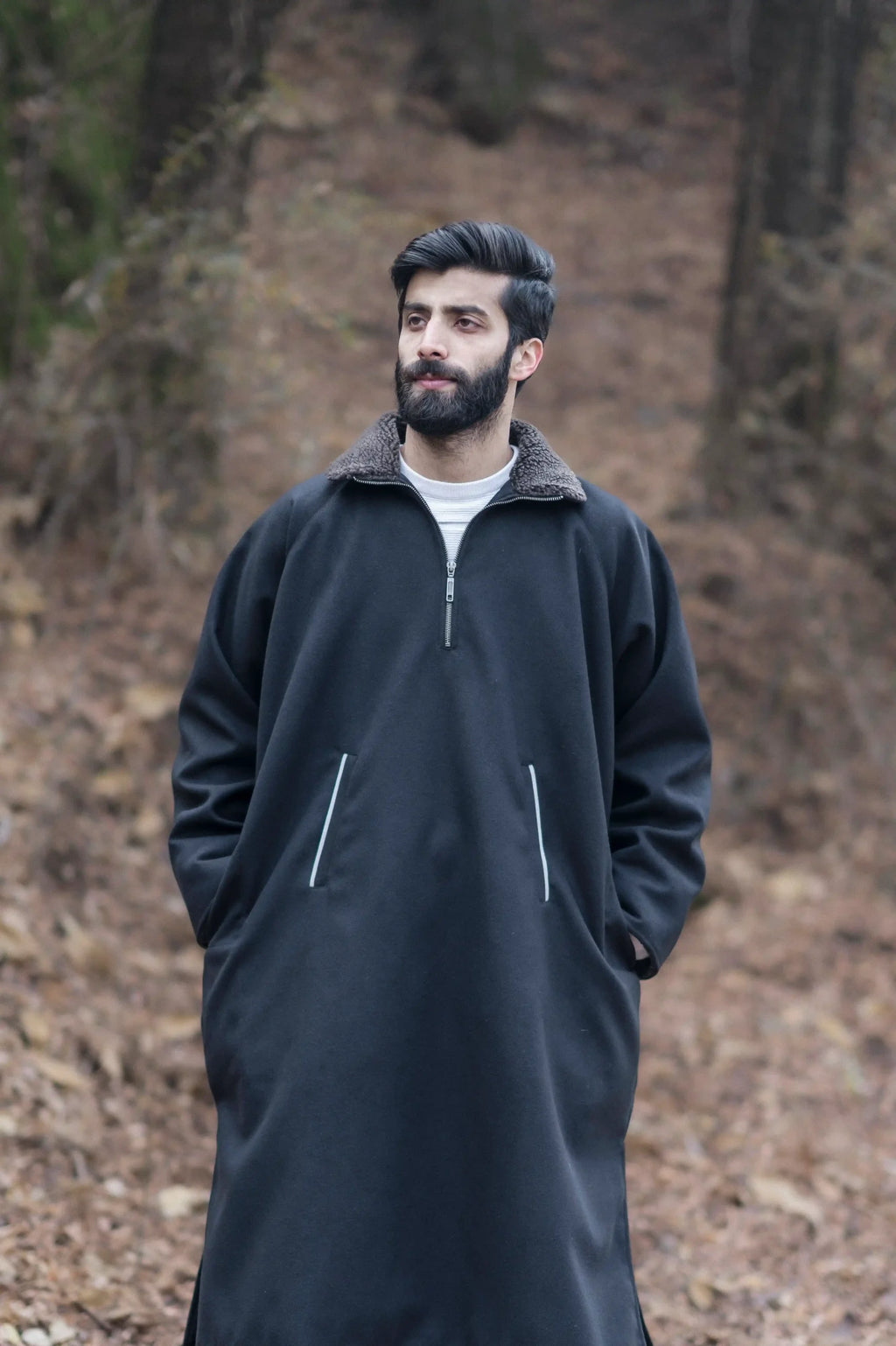 baraqah traditional winter pheran for men 
