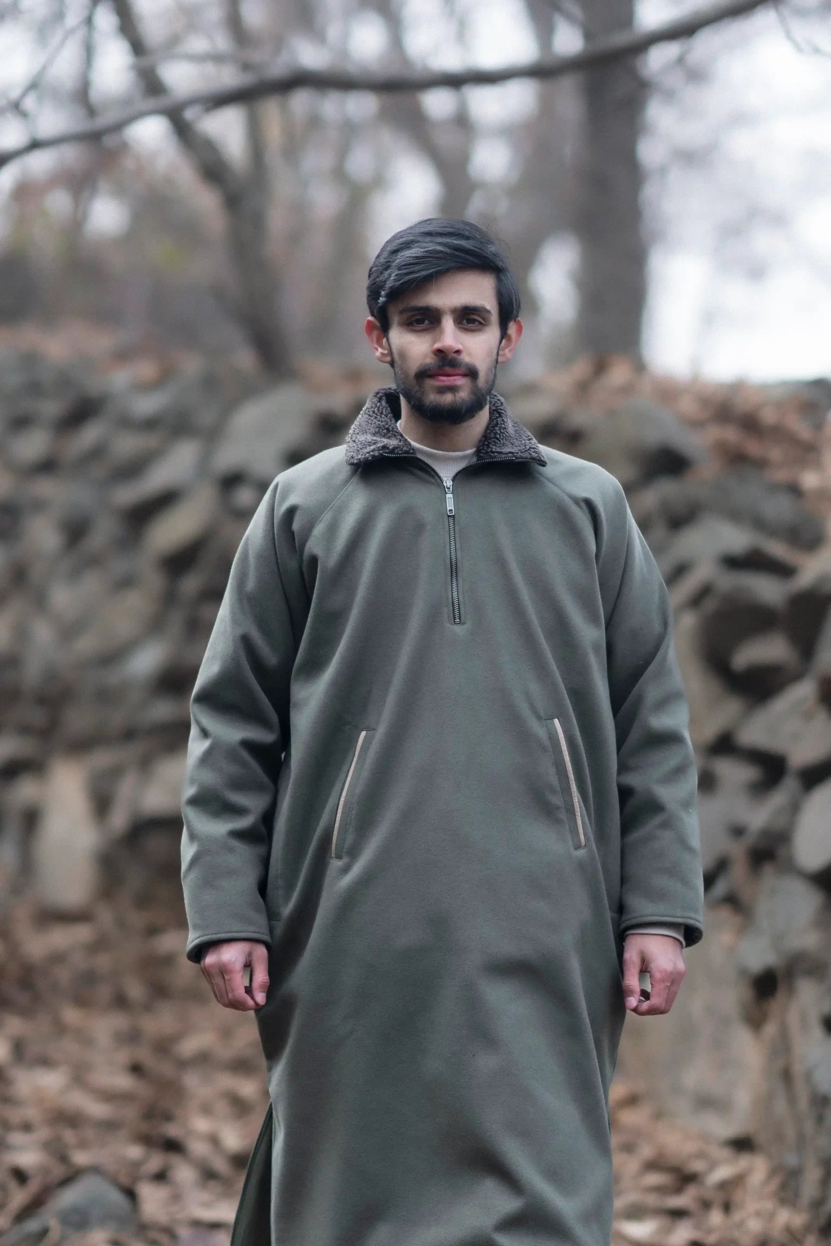 baraqah traditional winter pheran for men 