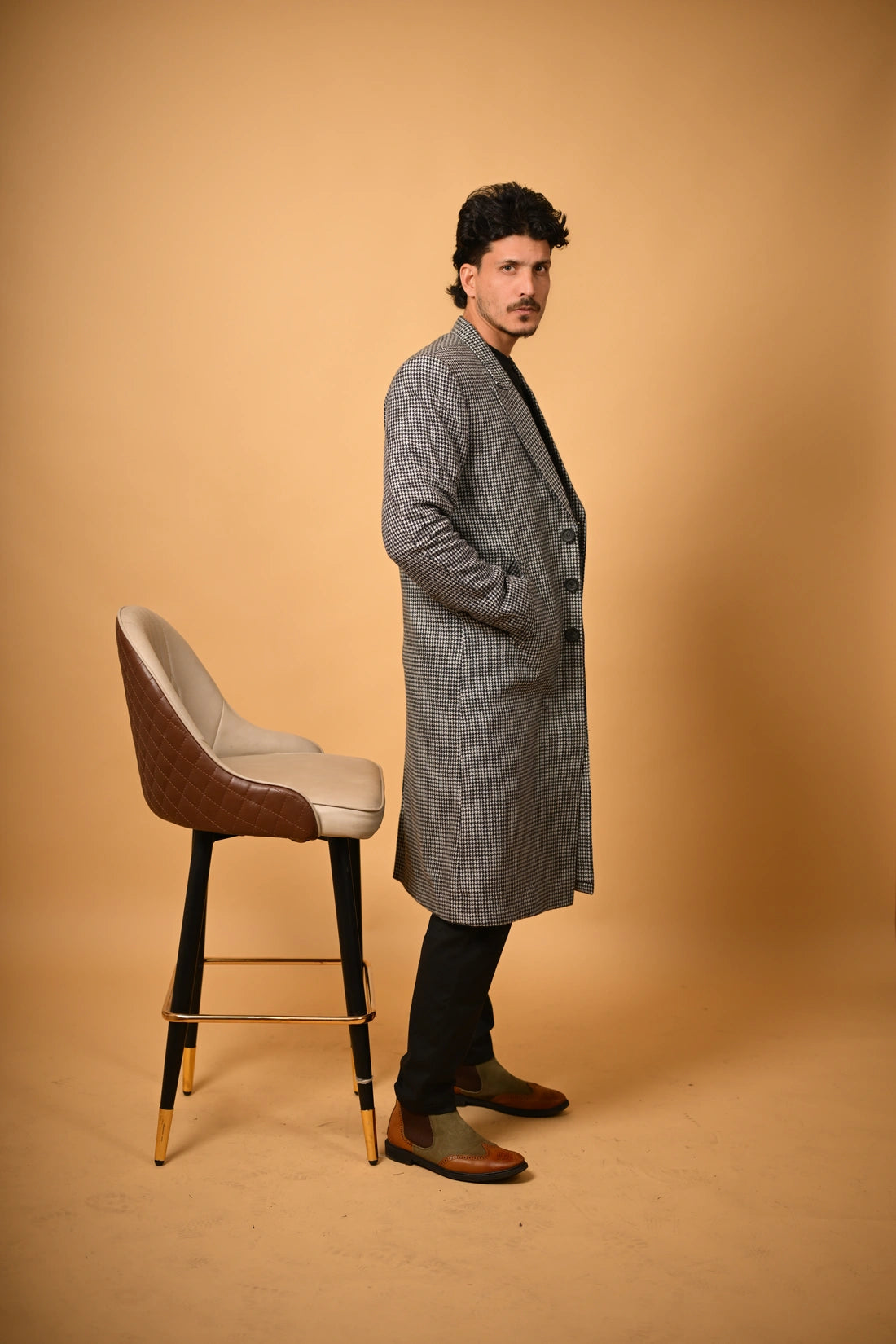 baraqah winter overcoat for men