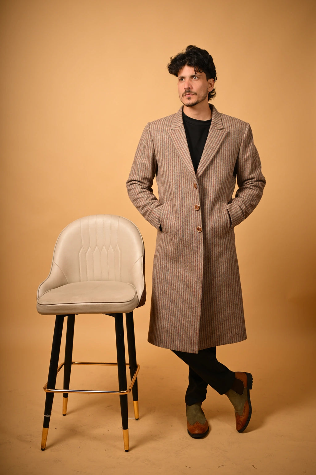 baraqah winter overcoat for men