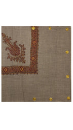 baraqah hand embroided pure pashmina shawl for women 