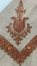 baraqah hand embroided pure pashmina shawl for women 