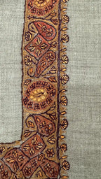 baraqah hand embroided pure pashmina shawl for women 
