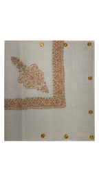 baraqah hand embroided pure pashmina shawl for women 