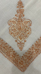 baraqah hand embroided pure pashmina shawl for women 
