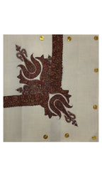 baraqah hand embroided pure pashmina shawl for women 