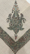 baraqah hand embroided pure pashmina shawl for women 