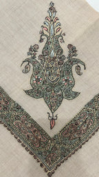 baraqah hand embroided pure pashmina shawl for women 