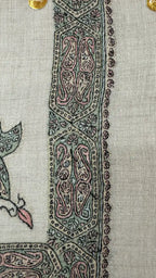 baraqah hand embroided pure pashmina shawl for women 
