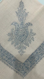 baraqah hand embroided pure pashmina shawl for women 