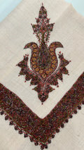 baraqah hand embroided pure pashmina shawl for women 