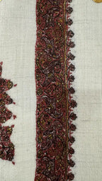 baraqah hand embroided pure pashmina shawl for women 