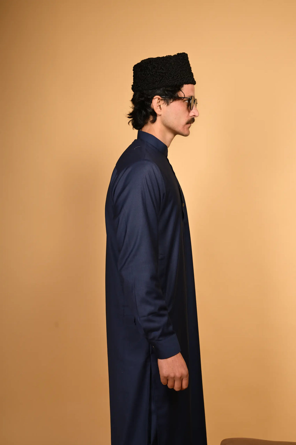ink blue tamtadu kameez shalwar for men 