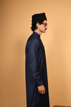 ink blue tamtadu kameez shalwar for men 