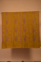 baraqah pure pashmina yellow color for female 