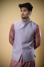 Lavender Bandgala Waistcoat