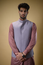 Lavender Bandgala Waistcoat