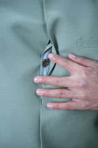 Mint Green Bandgala Waistcoat