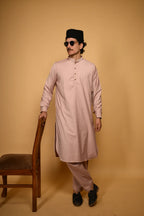 muted blush pre winter tamtadu kameez shalwar for men 
