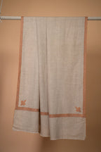 border embriodered pashmina shawl for women 