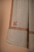 border embriodered pashmina shawl for women 