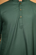 baraqah rakheem teal green kameez shalwaar for men 