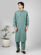 rashieq aquamarine kameez shalwaar for men