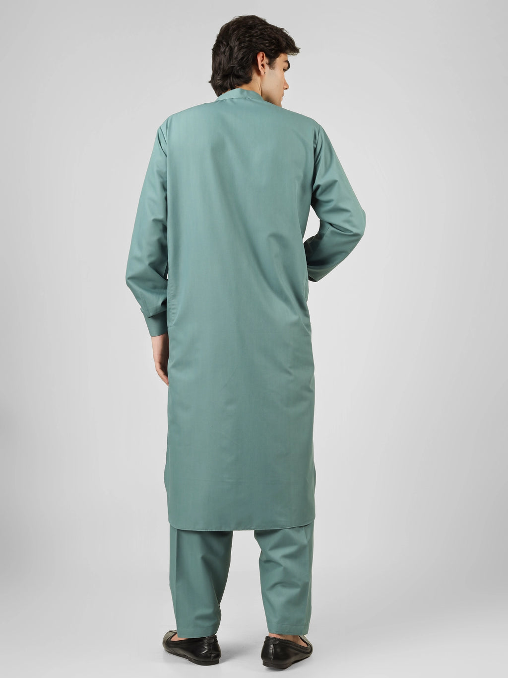 rashieq aquamarine kameez shalwaar for men