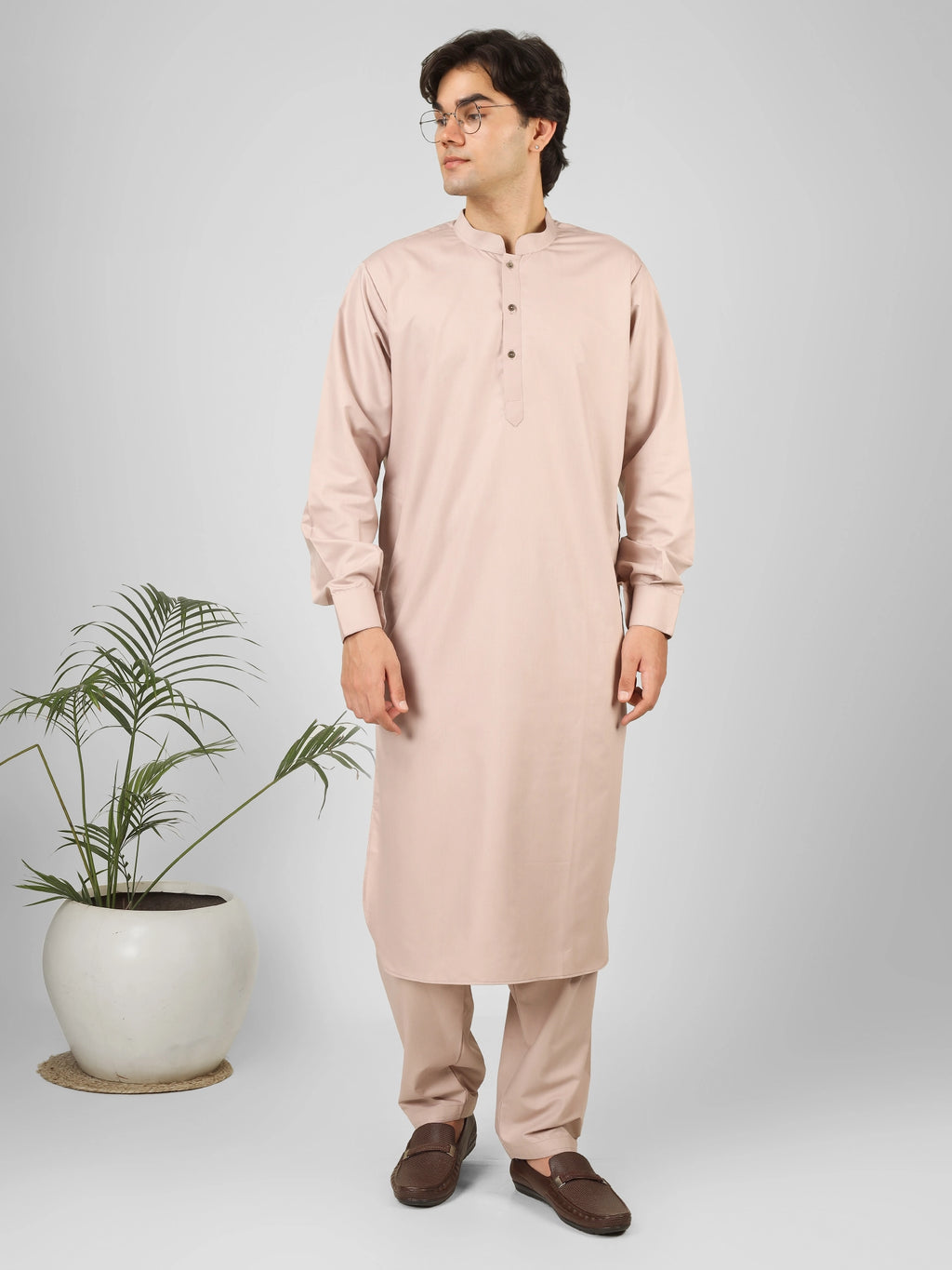 rashieq haze lavender kameez shalwaar for men