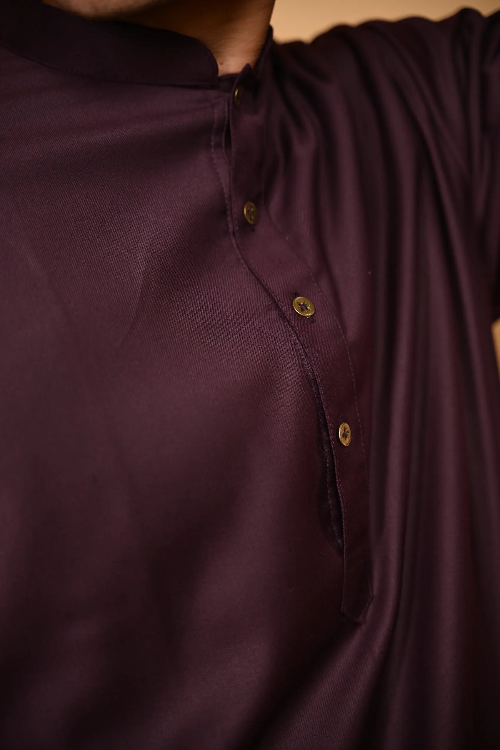 shadow plum pre winter tamtadu kameez shalwar for men 