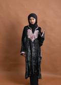 baraqah female black velvet kashmiri traditional pheran for women