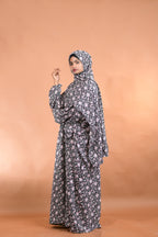 baraqah female floral abaya for women