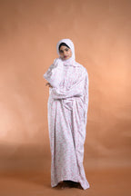 baraqah female floral abaya for women