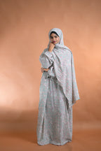 baraqah female floral prayer abaya for women