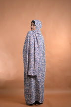 baraqah female floral prayer abaya for women
