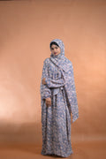 baraqah female floral prayer abaya for women