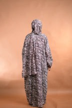 baraqah female floral prayer abaya for women