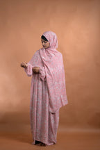 baraqah female floral prayer abaya for women